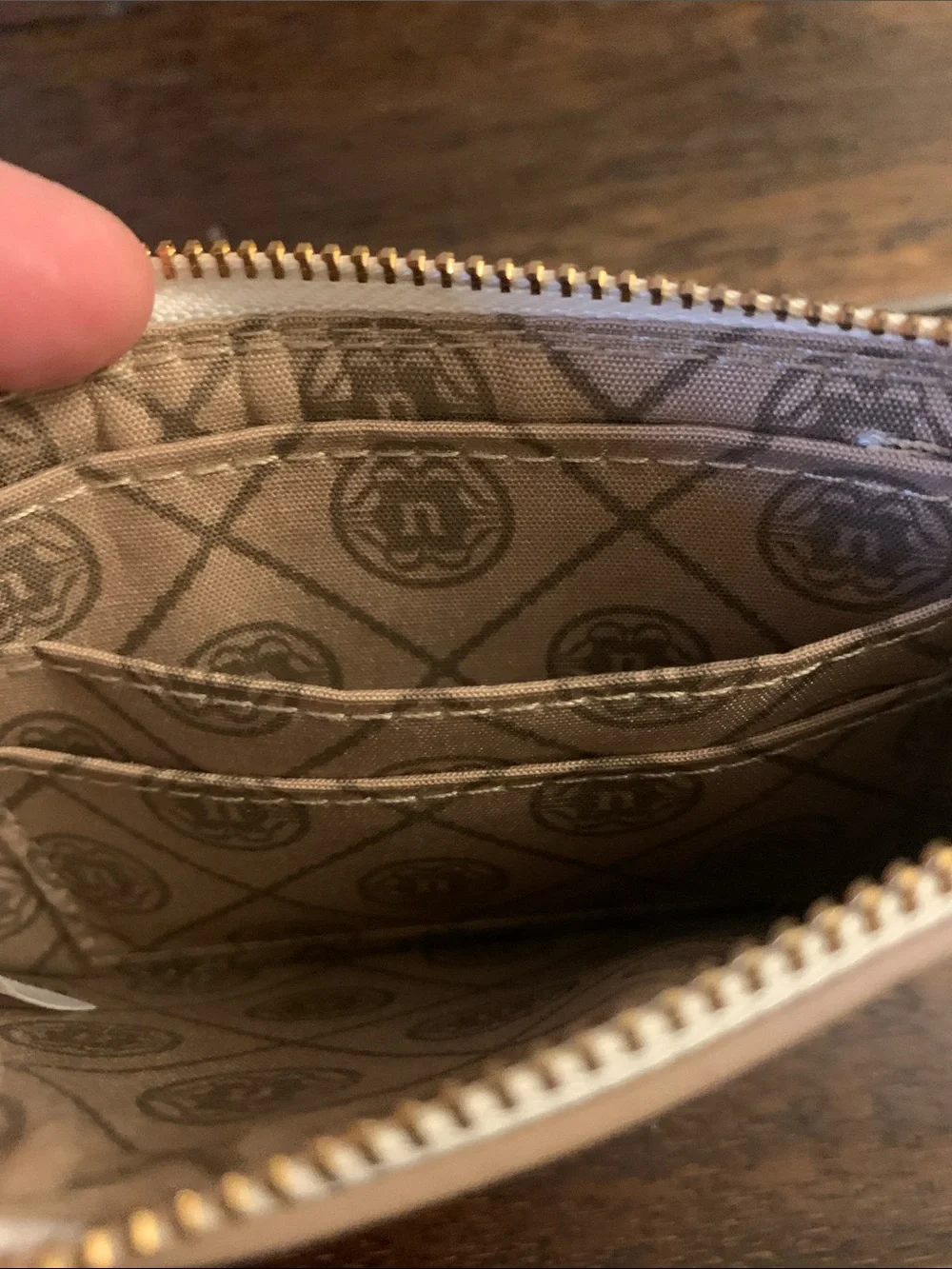 Nanette Lepore Wristlet with Maine BlueBerry Print like new!!!